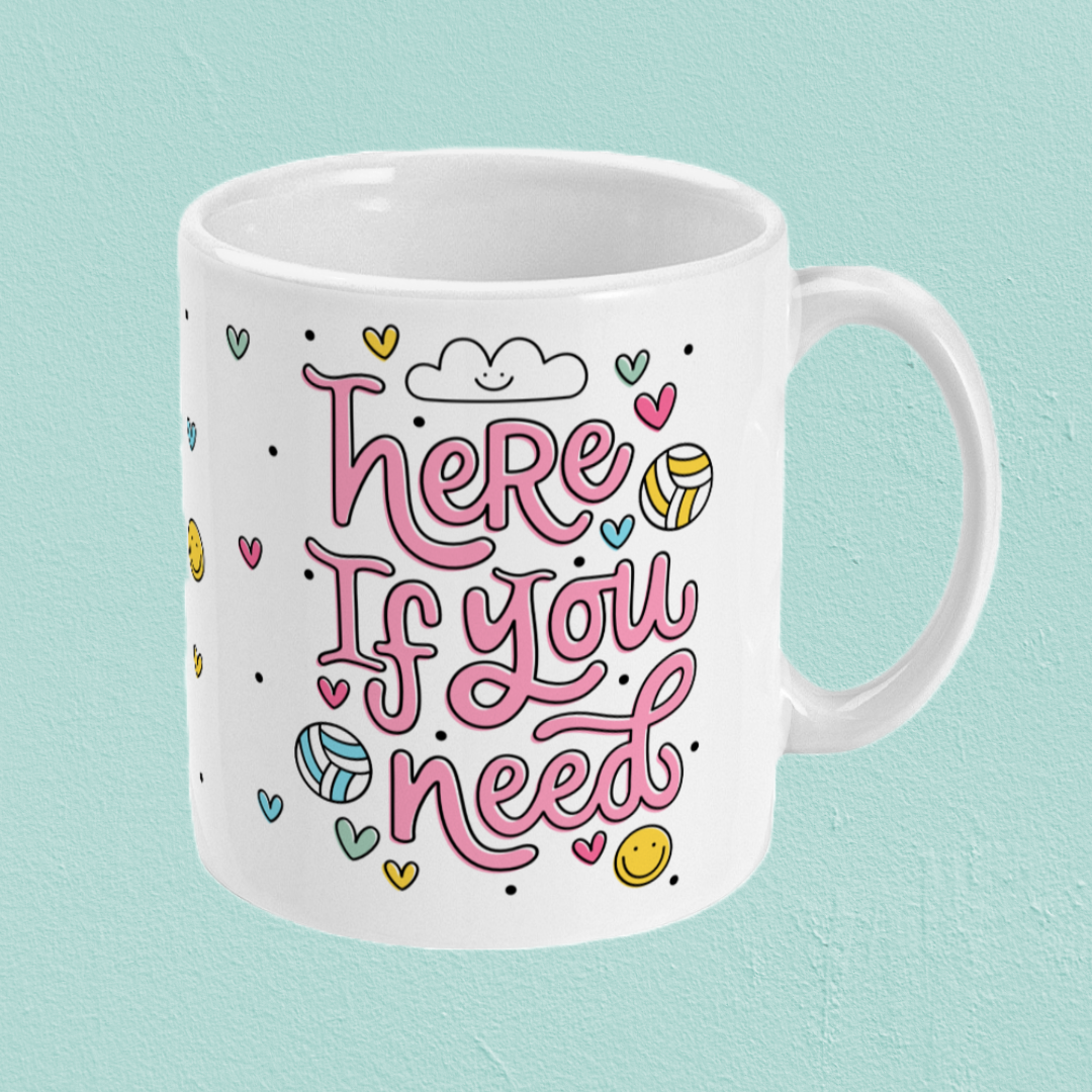Here If You Need Mug