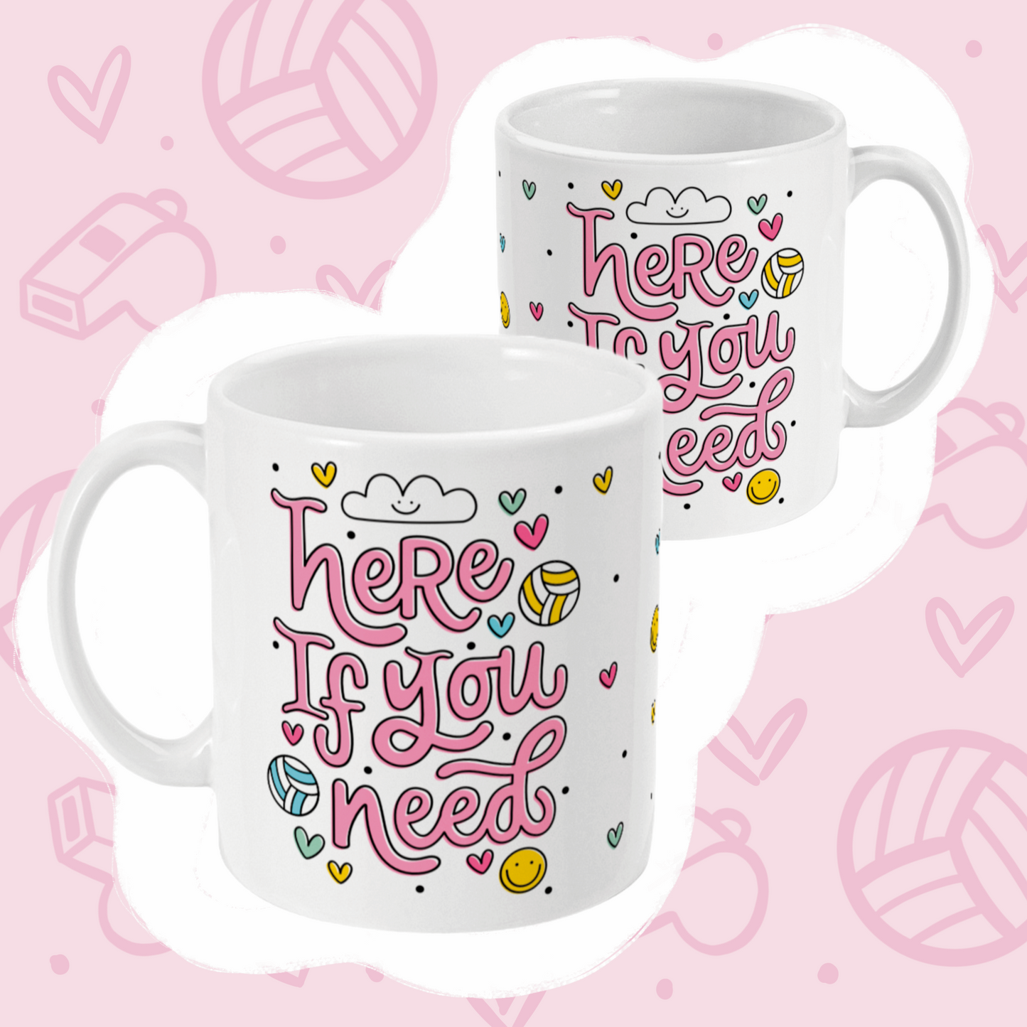 Here If You Need Mug