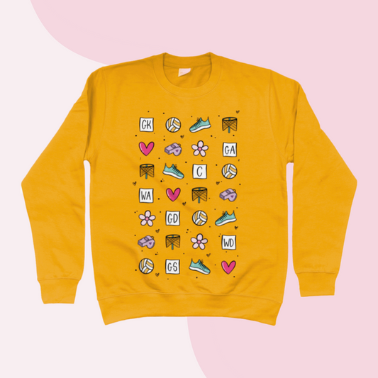 All Things Netball Sweatshirt