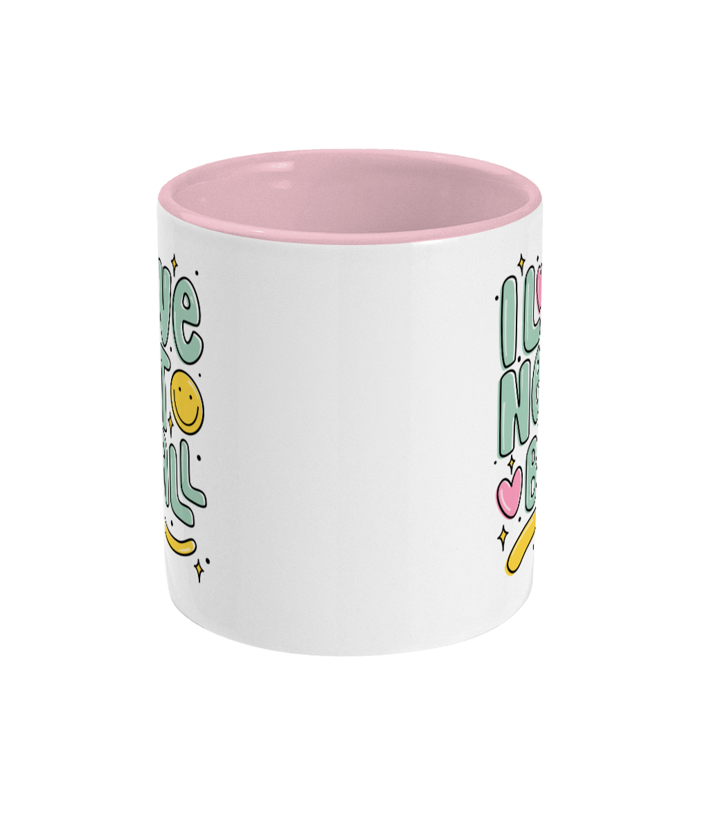 I Love Netball Smile Mug