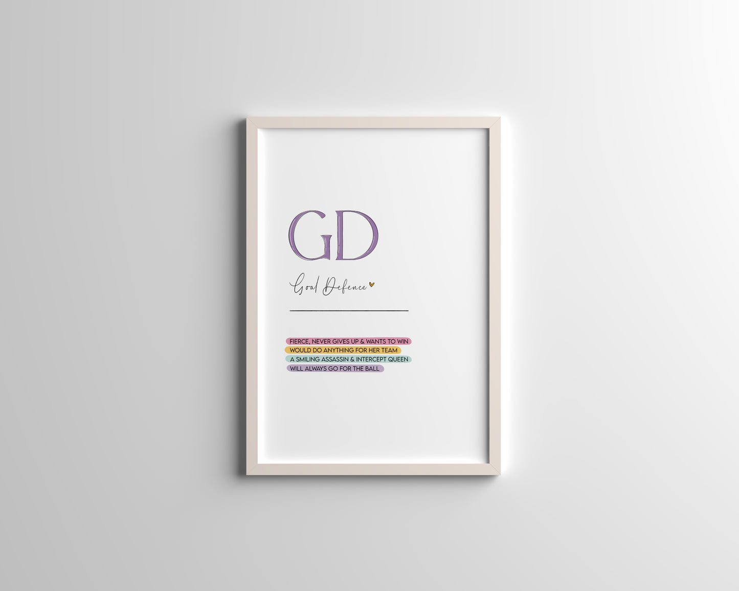 Goal Defence Definition Print