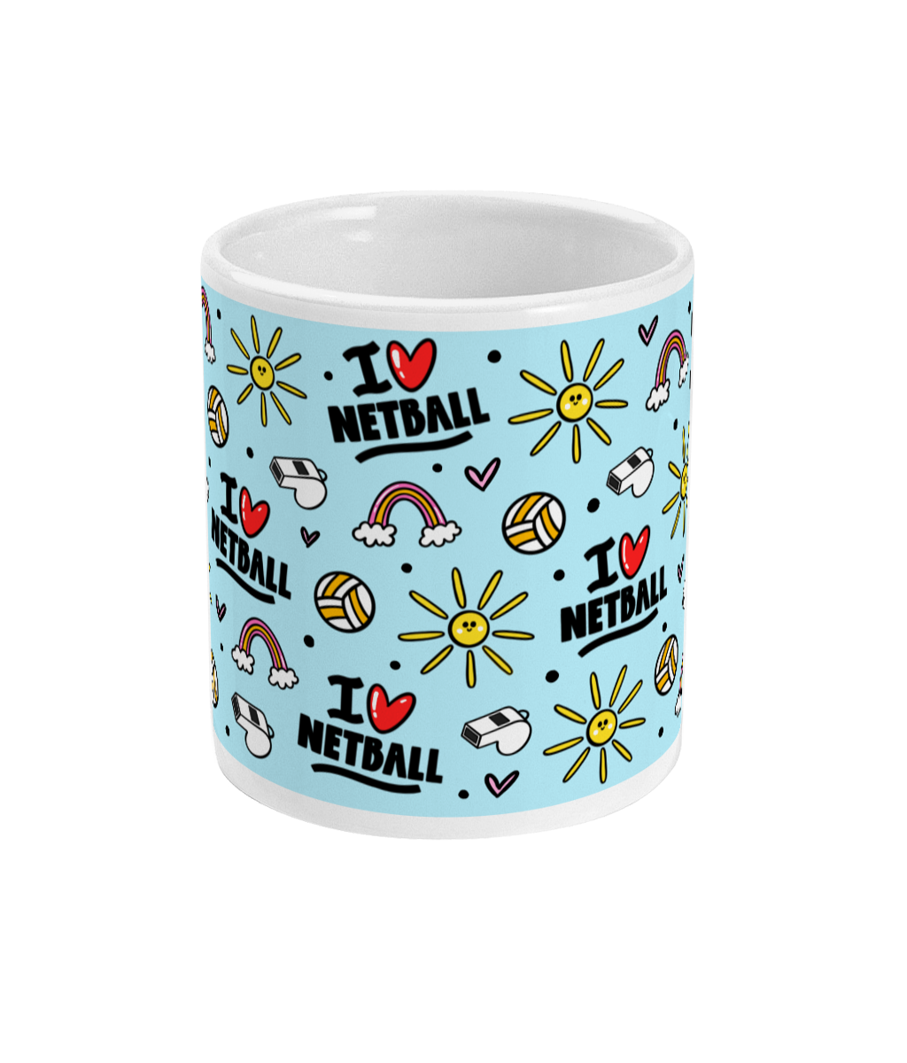 I Love Netball Mug