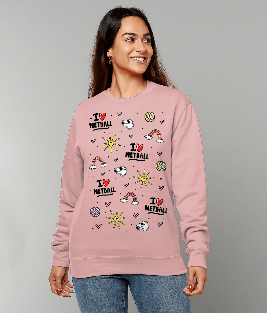 I love Netball Sweatshirt